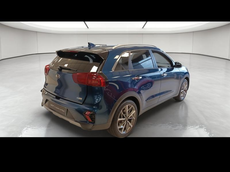 Occasion KIA Niro 1.6 GDi 105ch ISG + électrique 43.5ch Design DCT6 garantie 12 mois 2020 Bleu Lagon métallisé 18290 € à Thionville