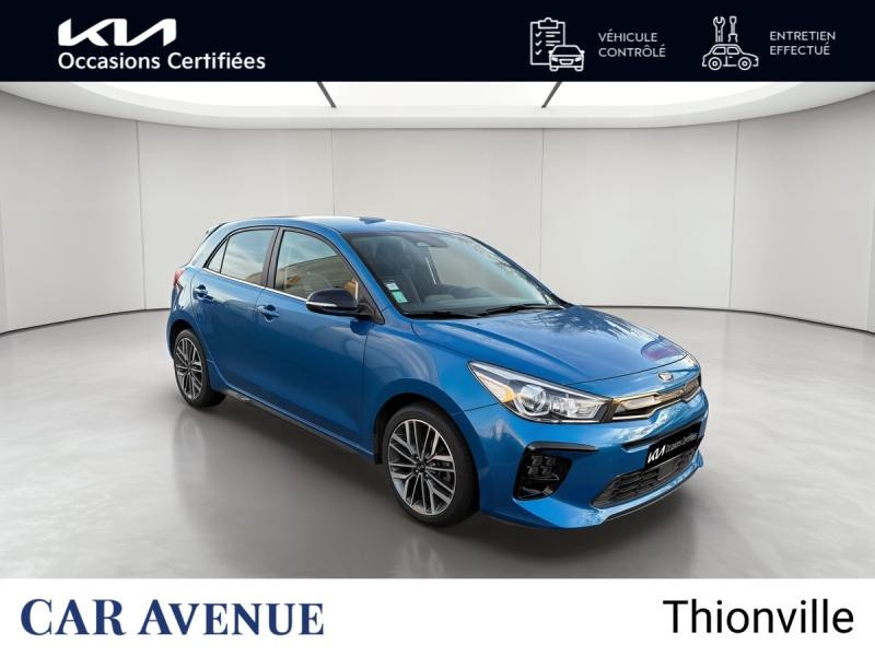 Used KIA Rio 1.0 T-GDI 120ch MHEV GT-Line Premium iBVM6 GARANTIE 12 MOIS 2021 Bleu Azur métallisé € 14990 in Thionville