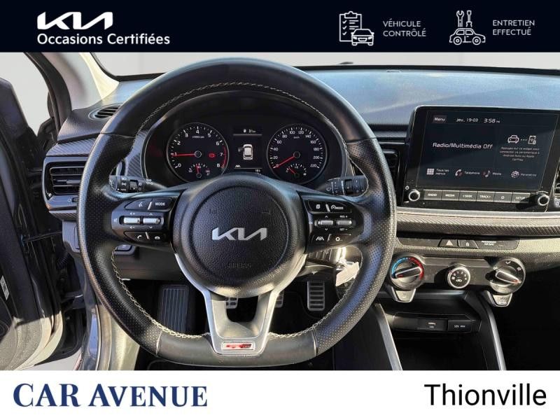 Occasion KIA Rio 1.0 T-GDI 100ch GT-Line GARANTIE 05-2030 2023 Gris Magnétique métallisé 17490 € à Thionville