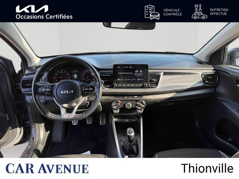 Occasion KIA Rio 1.0 T-GDI 100ch GT-Line GARANTIE 05-2030 2023 Gris Magnétique métallisé 17490 € à Thionville