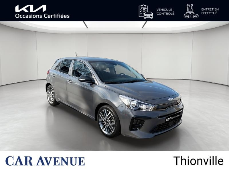 Occasion KIA Rio 1.0 T-GDI 100ch GT-Line GARANTIE 05-2030 2023 Gris Magnétique métallisé 17490 € à Thionville