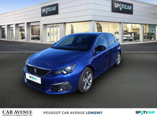 Used PEUGEOT 308 1.2 PureTech 130ch E6.c S&S GT Line EAT8 2018 Bleu Magnetic € 12,490 in Longwy