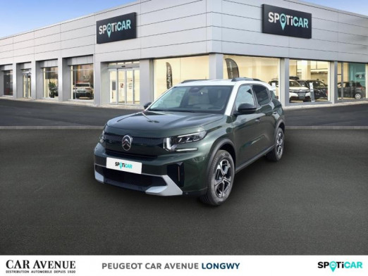 Occasion CITROEN C3 Aircross 1.2 Hybride 145ch MAX 2025 Vert Montana (M) + Blanc Opale 28 500 € à Longwy