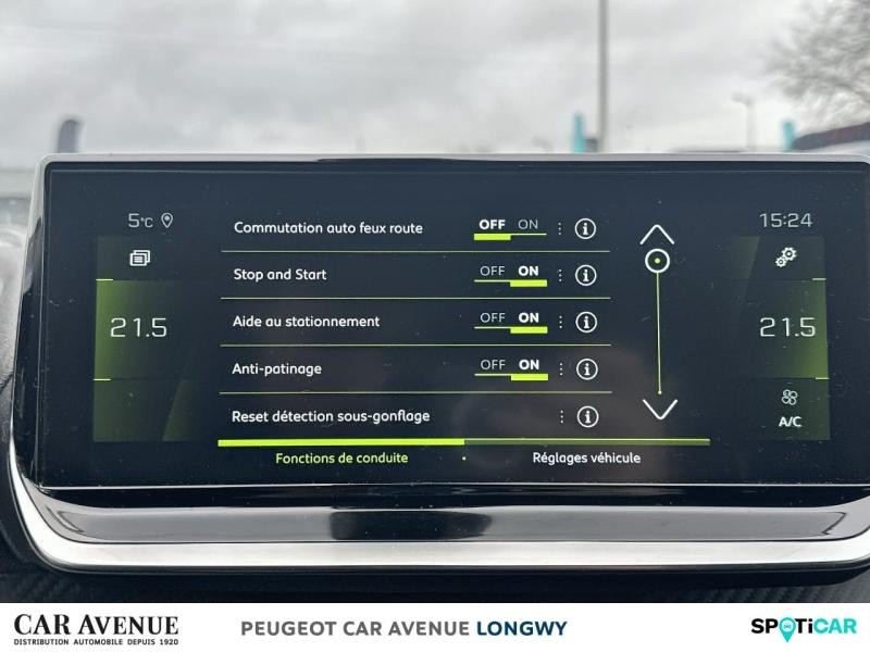 Occasion PEUGEOT 208 1.2 PureTech 100ch S&S GT EAT8 2021 Jaune 14990 € à Longwy