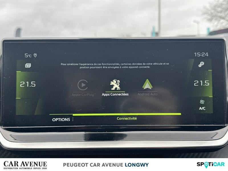 Occasion PEUGEOT 208 1.2 PureTech 100ch S&S GT EAT8 2021 Jaune 14990 € à Longwy