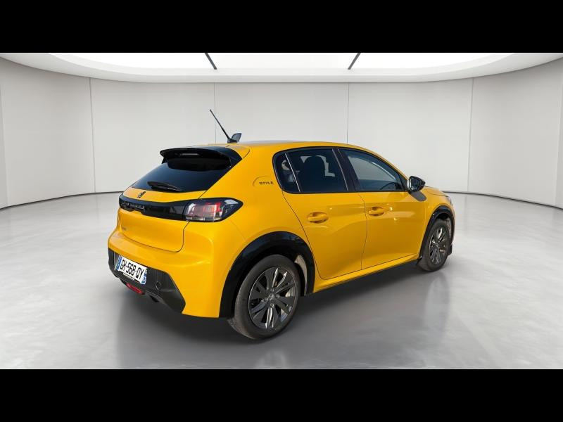 Occasion PEUGEOT 208 e-208 136ch Style 2022 Jaune 15690 € à Longwy