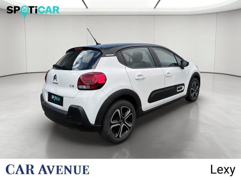 Occasion CITROEN C3 1.2 PureTech 83ch S&S Feel Pack 2020 Blanc Banquise (O) 9490 € à Longwy
