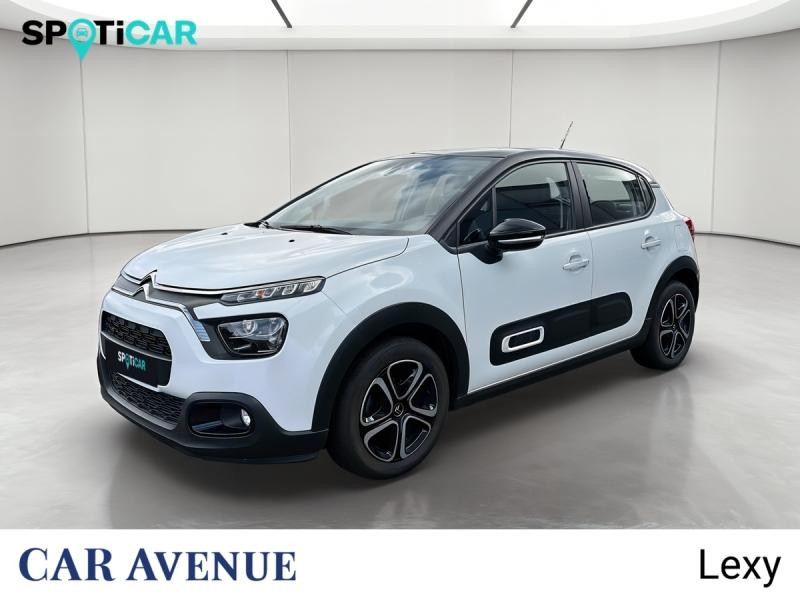 Occasion CITROEN C3 1.2 PureTech 83ch S&S Feel Pack 2020 Blanc Banquise (O) 9490 € à Longwy