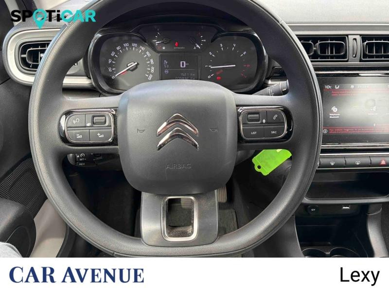 Occasion CITROEN C3 1.2 PureTech 83ch S&S Feel Pack 2020 Blanc Banquise (O) 9490 € à Longwy