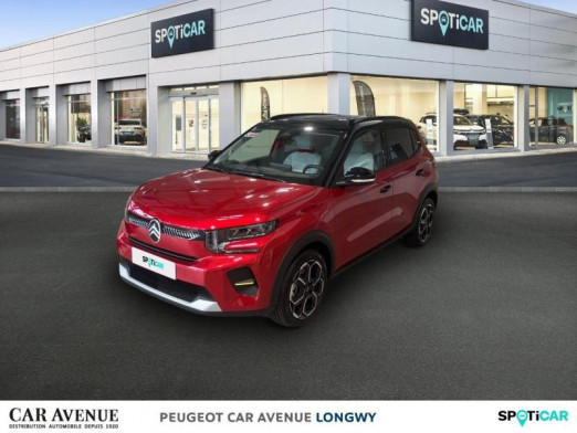 Occasion CITROEN C3 Electrique 113ch MAX 2025 Rouge Elixir (S) 27 890 € à Longwy
