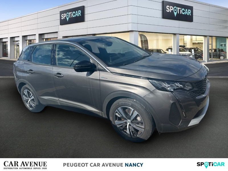 Occasion PEUGEOT 3008 Plug-in Hybrid 180ch Active Pack e-EAT8 2023 Gris Platinium (M) 30800 € à Lunéville