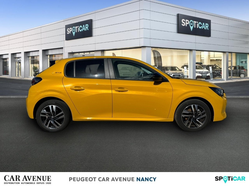 Occasion PEUGEOT 208 1.2 PureTech 100ch S&S Style 2023 Jaune 17200 € à Lunéville