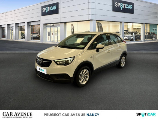 Occasion OPEL Crossland X 1.2 Turbo 110ch Edition Euro 6d-T 2018 Blanc Glacier 13 400 € à Lunéville