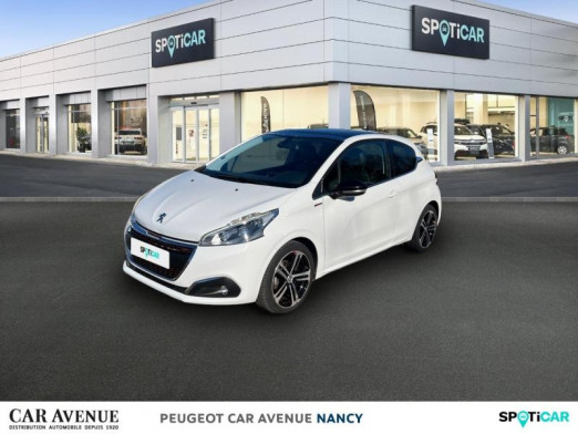 Used PEUGEOT 208 1.2 PureTech 110ch GT Line S&S 3p 2017 Blanc Perle nacré € 10,700 in Lunéville