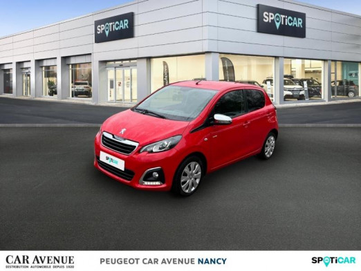 Used PEUGEOT 108 VTi 72 Style S&S 4cv 5p 2020 Rouge Scarlet (O) € 9,990 in Lunéville