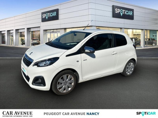 Occasion PEUGEOT 108 VTi 72 Style S&S 4cv 3p 2021 Blanc Lipizan 9 990 € à Lunéville