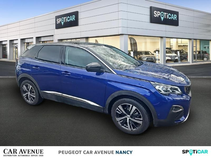 Used PEUGEOT 3008 1.2 PureTech 130ch S&S Allure 2019 Bleu Vertigo (S) € 17990 in Lunéville