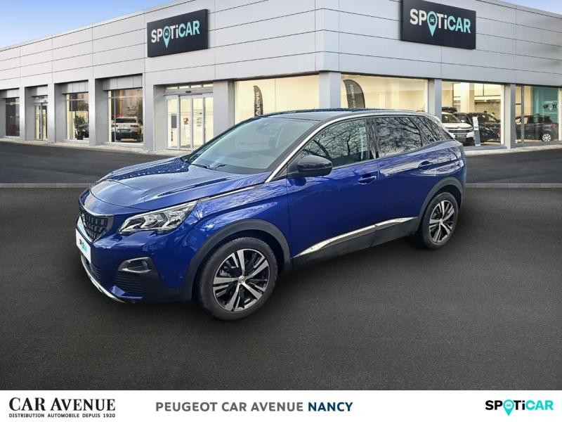 Used PEUGEOT 3008 1.2 PureTech 130ch S&S Allure 2019 Bleu Vertigo (S) € 17990 in Lunéville