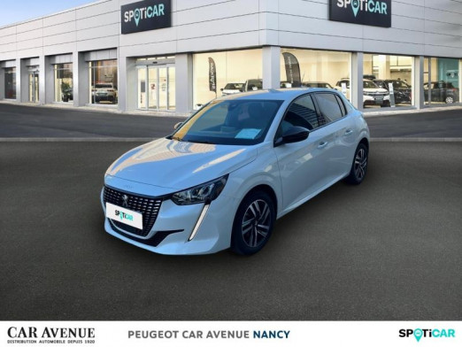 Occasion PEUGEOT 208 1.2 PureTech 100ch S&S Allure  Pack 2022 Blanc Banquise (O) 14 290 € à Lunéville
