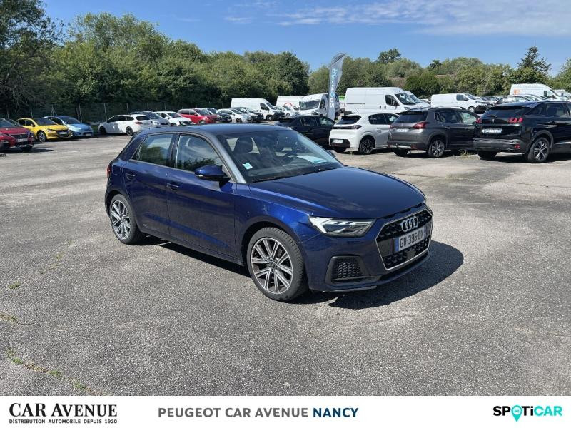 Occasion AUDI A1 Sportback 25 TFSI 95ch Advanced S tronic 7 2024 Bleu Navarre métallisé 23490 € à Lunéville