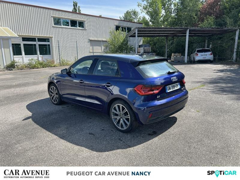 Occasion AUDI A1 Sportback 25 TFSI 95ch Advanced S tronic 7 2024 Bleu Navarre métallisé 23490 € à Lunéville