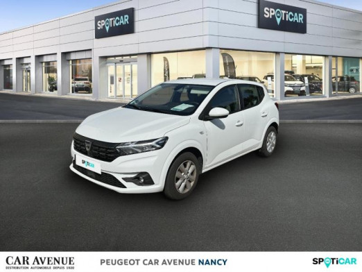Used DACIA Sandero 1.0 TCe 90ch Confort -22B 2022 Blanc € 13,590 in Lunéville