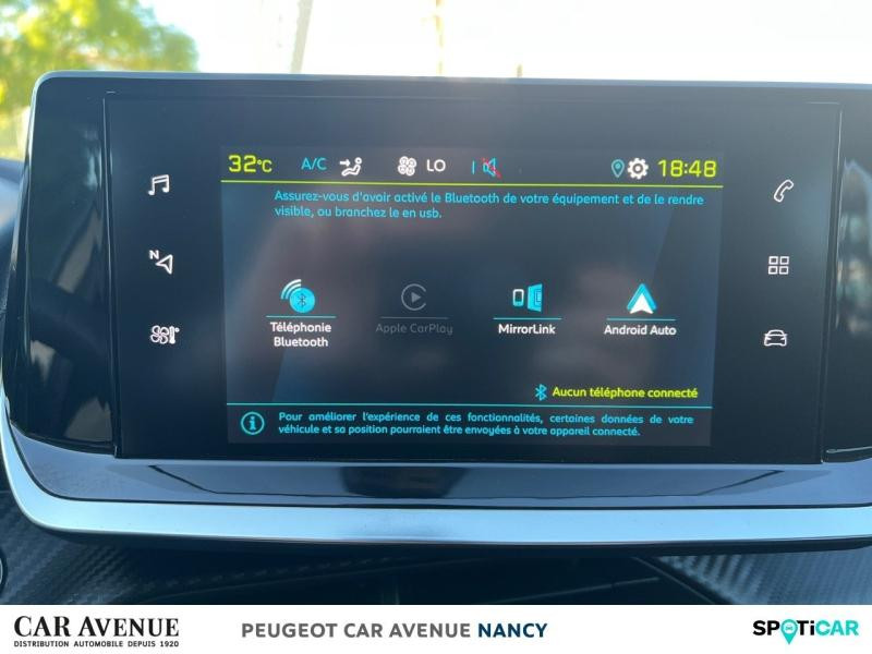 Occasion PEUGEOT 208 e-208 136ch Style 2021 Blanc Banquise (O) 14490 € à Lunéville