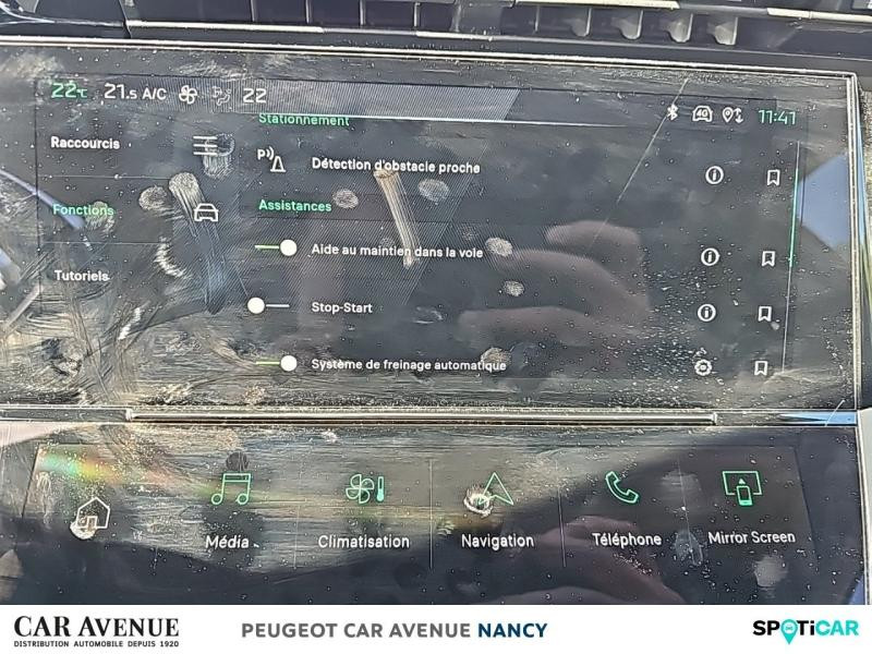 Occasion PEUGEOT 308 1.2 PureTech 130ch S&S Allure 2024 Blanc Okénite (M) 19390 € à Lunéville