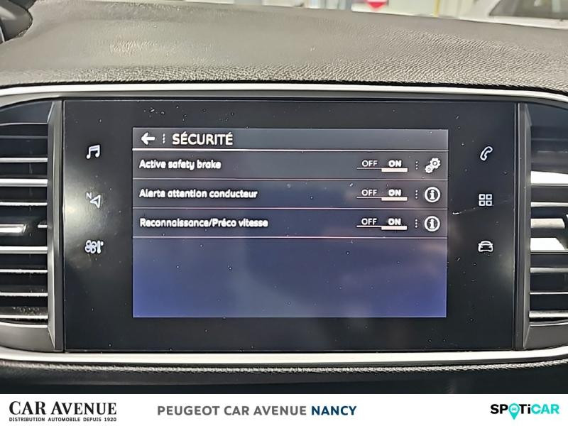 Occasion PEUGEOT 308 1.2 PureTech 130ch E6.3 S&S Tech Edition 2020 Noir Perla Nera 11390 € à Lunéville