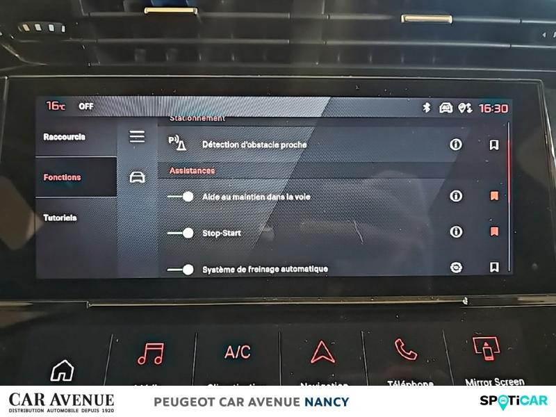 Occasion PEUGEOT 308 1.2 PureTech 130ch S&S Allure 2024 Rouge Elixir (S) 20590 € à Lunéville