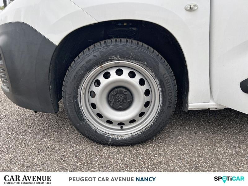 Occasion PEUGEOT Partner Long 950kg BlueHDi 100ch S&S BVM5 Asphalt 2020 Blanc 15590 € à Lunéville