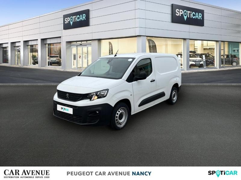 Occasion PEUGEOT Partner Long 950kg BlueHDi 100ch S&S BVM5 Asphalt 2020 Blanc 15590 € à Lunéville