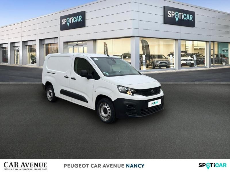 Occasion PEUGEOT Partner Long 950kg BlueHDi 100ch S&S BVM5 Asphalt 2020 Blanc 15590 € à Lunéville