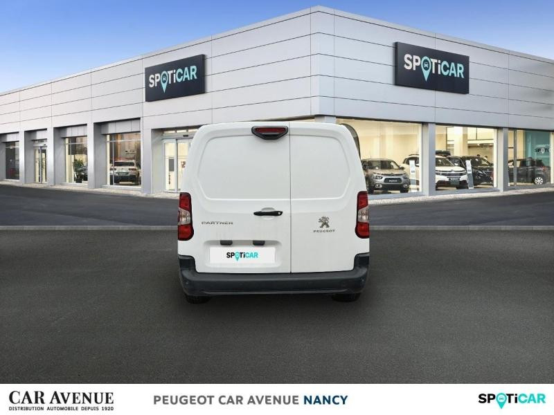 Occasion PEUGEOT Partner Long 950kg BlueHDi 100ch S&S BVM5 Asphalt 2020 Blanc 15590 € à Lunéville