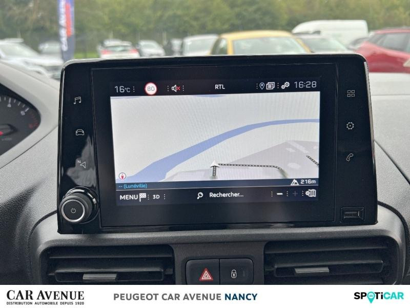 Occasion PEUGEOT Partner Long 950kg BlueHDi 100ch S&S BVM5 Asphalt 2020 Blanc 15590 € à Lunéville