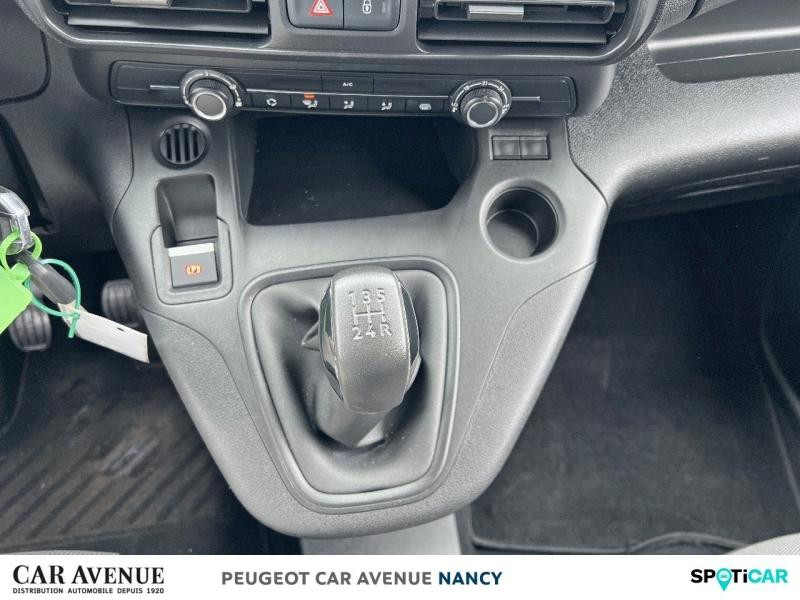 Occasion PEUGEOT Partner Long 950kg BlueHDi 100ch S&S BVM5 Asphalt 2020 Blanc 15590 € à Lunéville