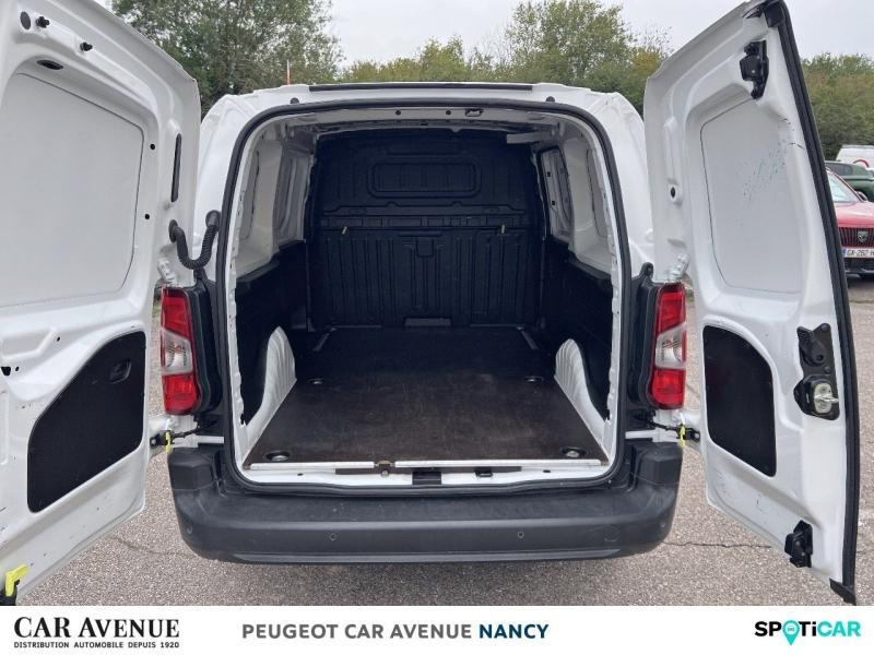 Occasion PEUGEOT Partner Long 950kg BlueHDi 100ch S&S BVM5 Asphalt 2020 Blanc 15590 € à Lunéville