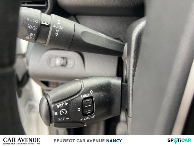 Occasion PEUGEOT Partner Long 950kg BlueHDi 100ch S&S BVM5 Asphalt 2020 Blanc 15590 € à Lunéville