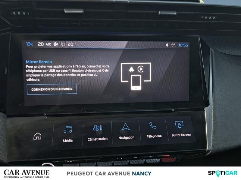 Occasion PEUGEOT 308 PHEV 180ch GT e-EAT8 2022 Noir Perla Nera (M) 23190 € à Lunéville