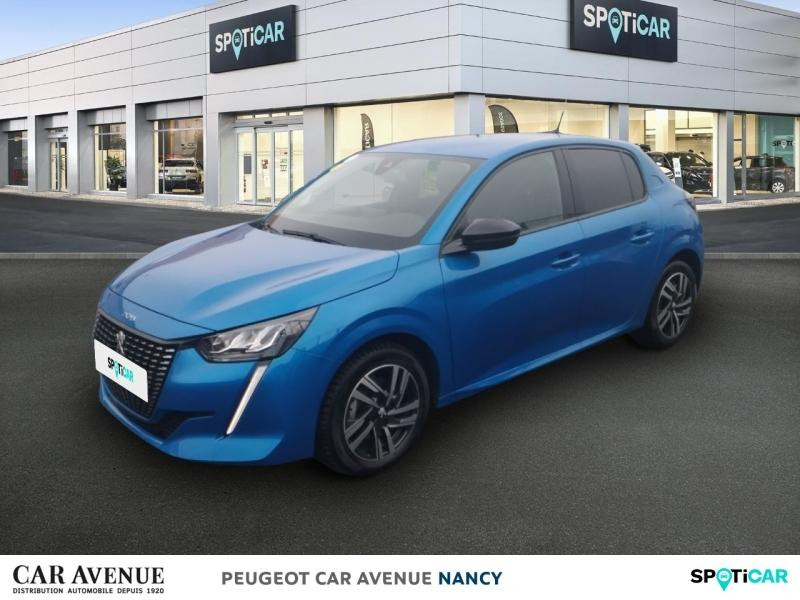 Occasion PEUGEOT 208 1.2 PureTech 100ch S&S Allure EAT8 2022 Bleu Vertigo (V) 14208 € à Lunéville
