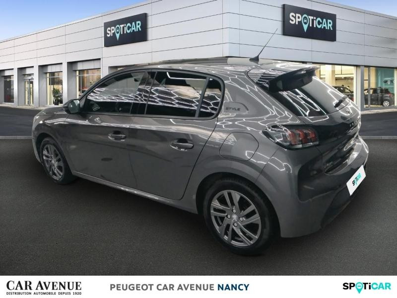 Occasion PEUGEOT 208 1.2 PureTech 75ch S&S Style 2021 Gris Platinium (M) 11467 € à Lunéville