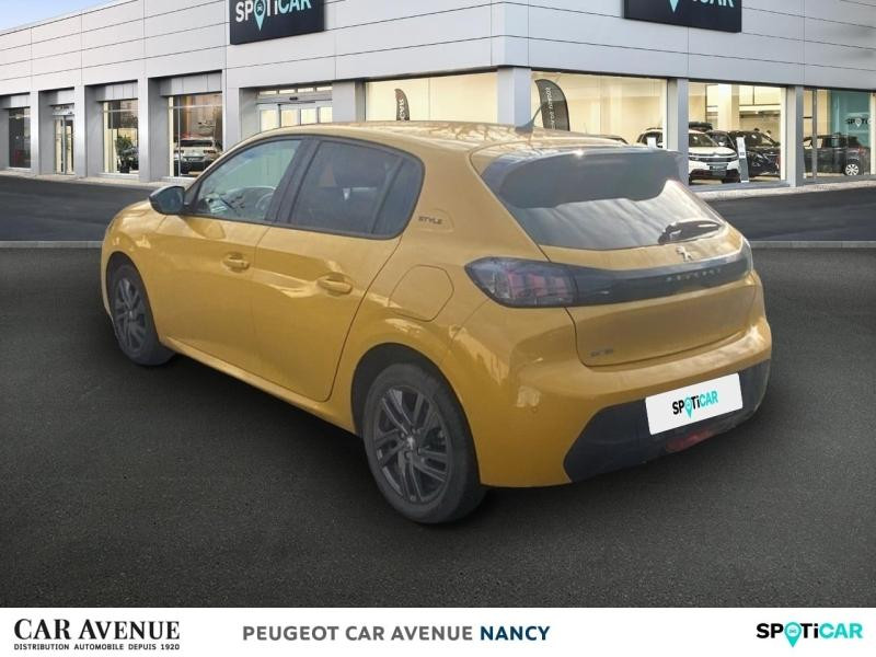 Occasion PEUGEOT 208 1.2 PureTech 100ch S&S Style EAT8 2022 Jaune 13736 € à Lunéville