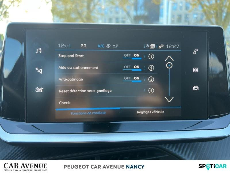 Occasion PEUGEOT 2008 1.2 PureTech 100ch S&S Allure 2021 Bleu Vertigo (S) 15150 € à Lunéville