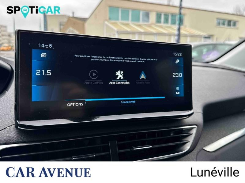 Used PEUGEOT 3008 1.2 PureTech 130ch S&S Allure Pack EAT8 2022 Noir Perla Nera (M) € 17951 in Lunéville