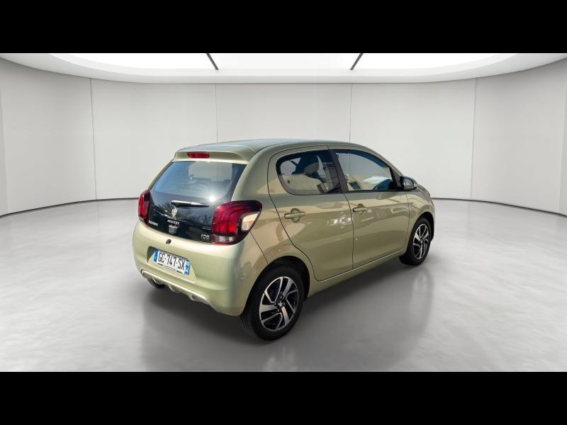 Occasion PEUGEOT 108 VTi 72 Allure S&S 4cv 5p 2021 Smooth Green (M) 10716 € à Lunéville