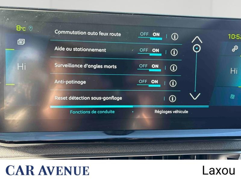 Used PEUGEOT 3008 HYBRID 225ch Allure Pack e-EAT8 2021 Toit Black Diamond Noir Perla Nera € 21890 in Lunéville