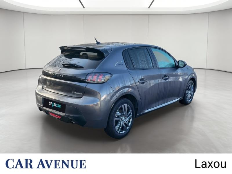 Used PEUGEOT 208 1.2 PureTech 100ch S&S Style EAT8 2021 Gris Platinium (M) € 14468 in Lunéville
