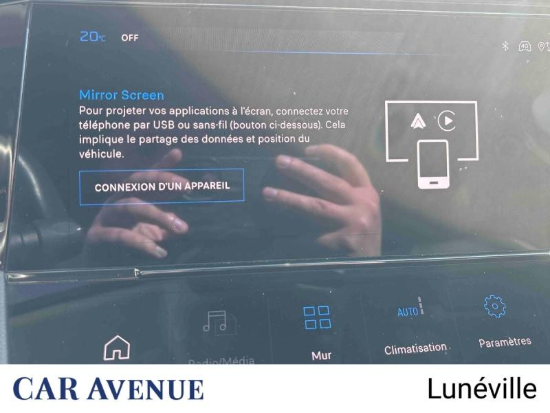 Used PEUGEOT 308 PHEV 180ch Allure e-EAT8 2022 Noir Perla Nera (M) € 21475 in Lunéville