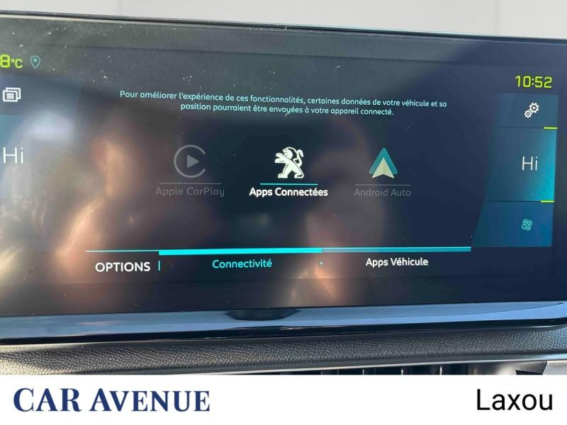 Used PEUGEOT 3008 HYBRID 225ch Allure Pack e-EAT8 2021 Toit Black Diamond Noir Perla Nera € 21890 in Lunéville