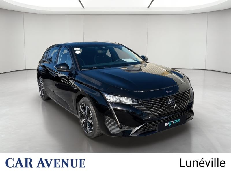 Used PEUGEOT 308 PHEV 180ch Allure e-EAT8 2022 Noir Perla Nera (M) € 21475 in Lunéville